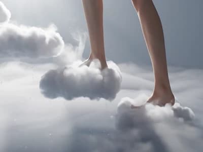 ASMR dream staircase - AI ASMR video template preview thumbnail